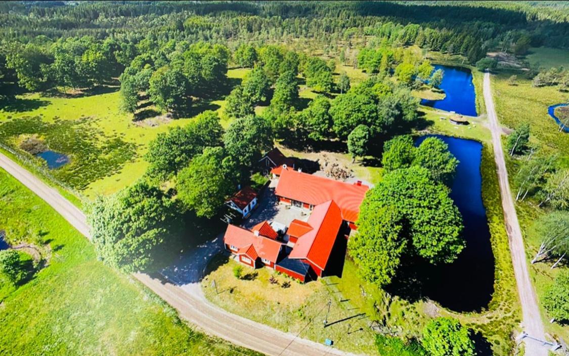 Stuga - Ulvereds Hjorthaegn Laholm Extérieur photo